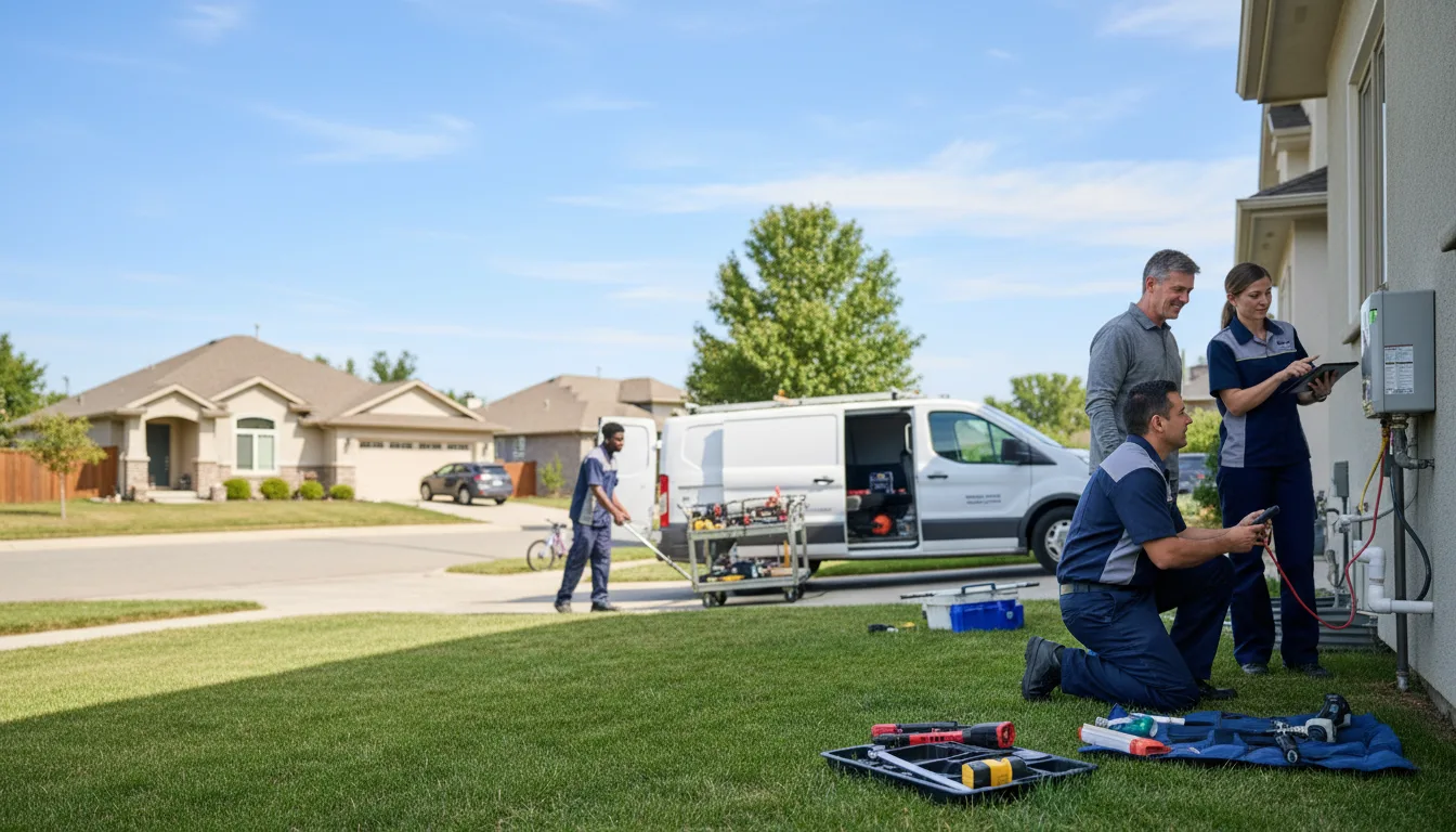Tankless water heater service in White Oak, TX